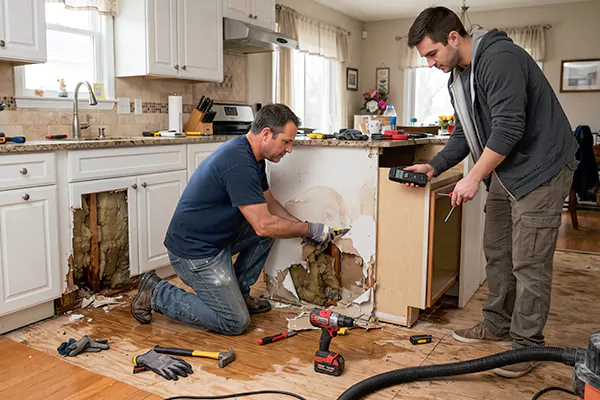 Kitchen Water Damage Repair Salt Lake City