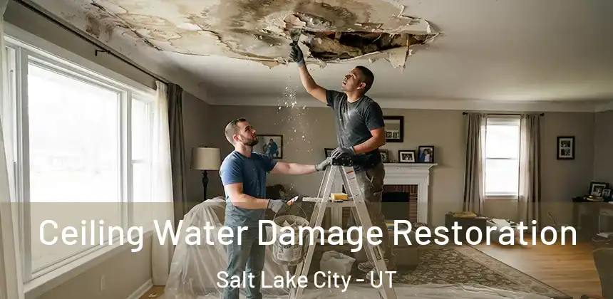  Ceiling Water Damage Restoration Salt Lake City - UT