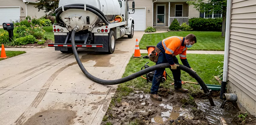 Sewage Water Removal in Salt Lake City