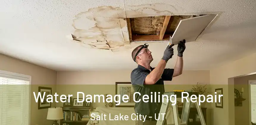 Water Damage Ceiling Repair Salt Lake City - UT
